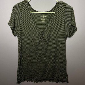 American Eagle striped shirt